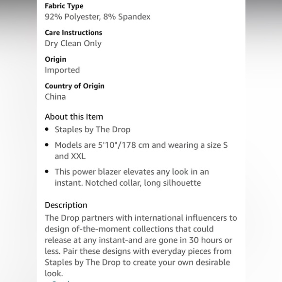 Black Blazer - Picture 4 of 4